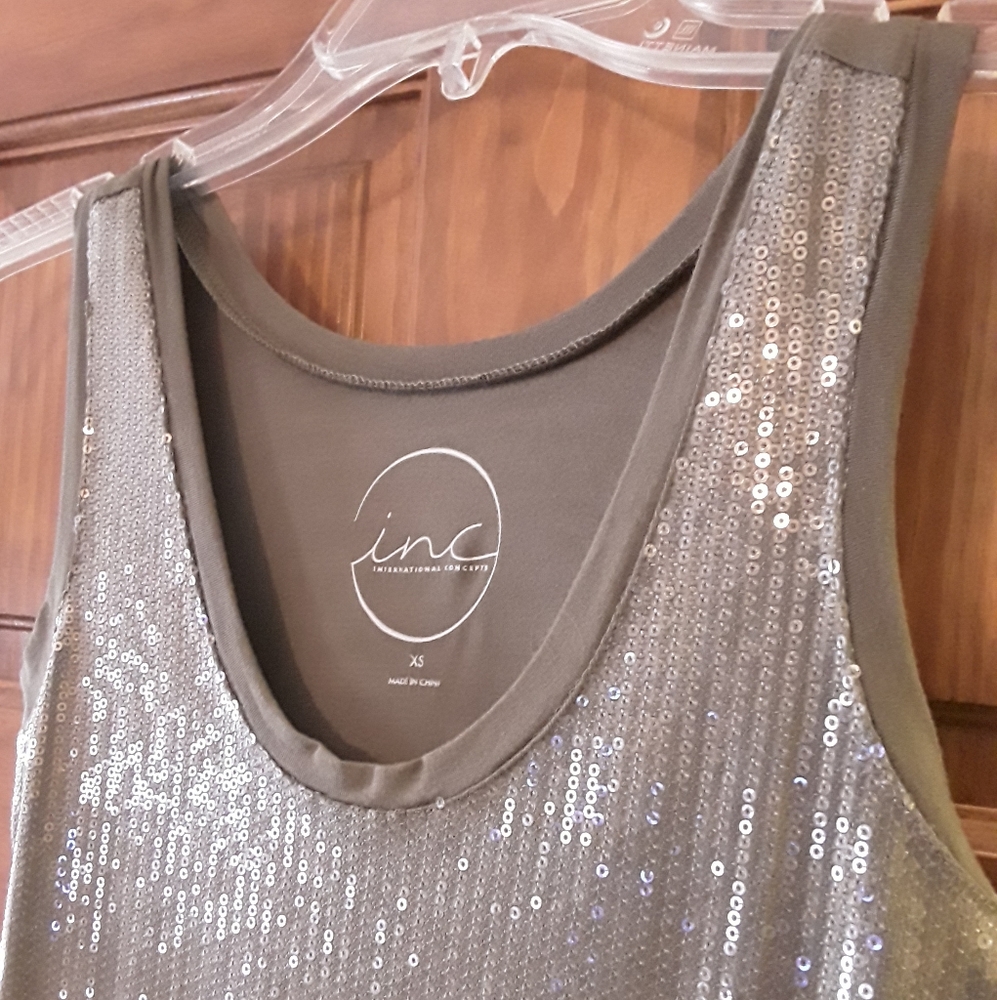 INC sequin tank NWT - Picture 2 of 4